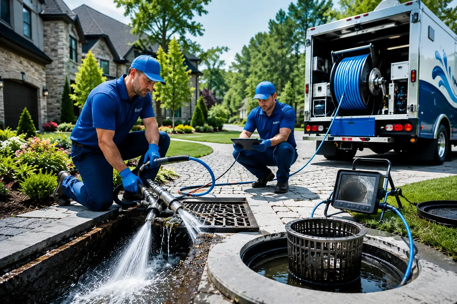 Local outdoor drain cleaning professionals in Blackburn, MO